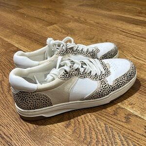 Madewell Animal Print Court Sneakers